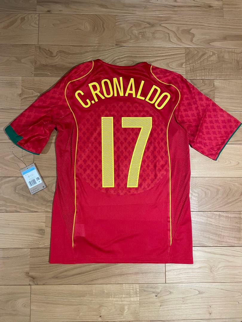 ロナウド　ポルトガル代表 2004ホーム復刻　背番号17 正規品