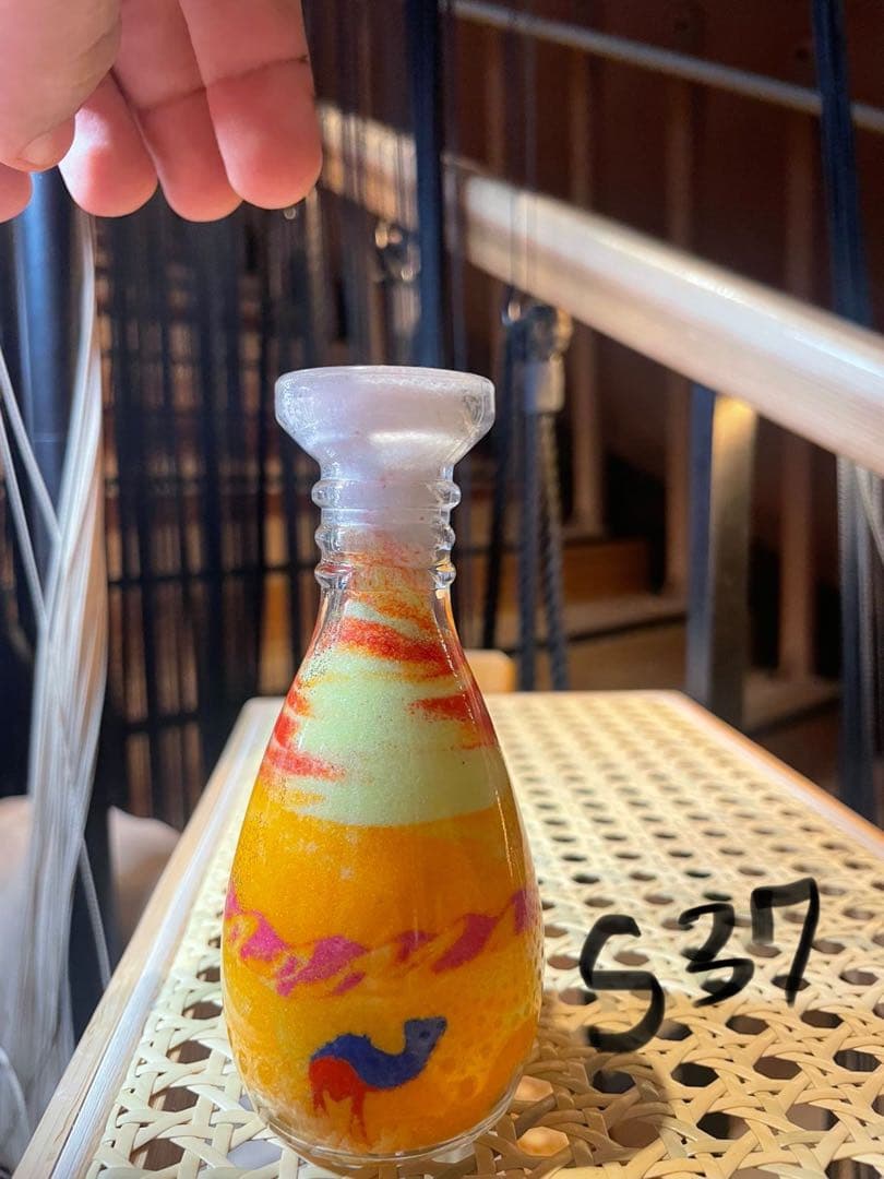 み*ー様 S-37 サンドアート　ヨルダンの砂