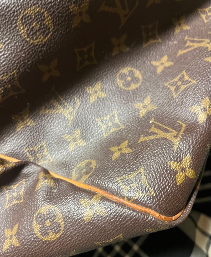 Louis Vuitton 本店購入 ボストンバッグ keepallややシミあり
