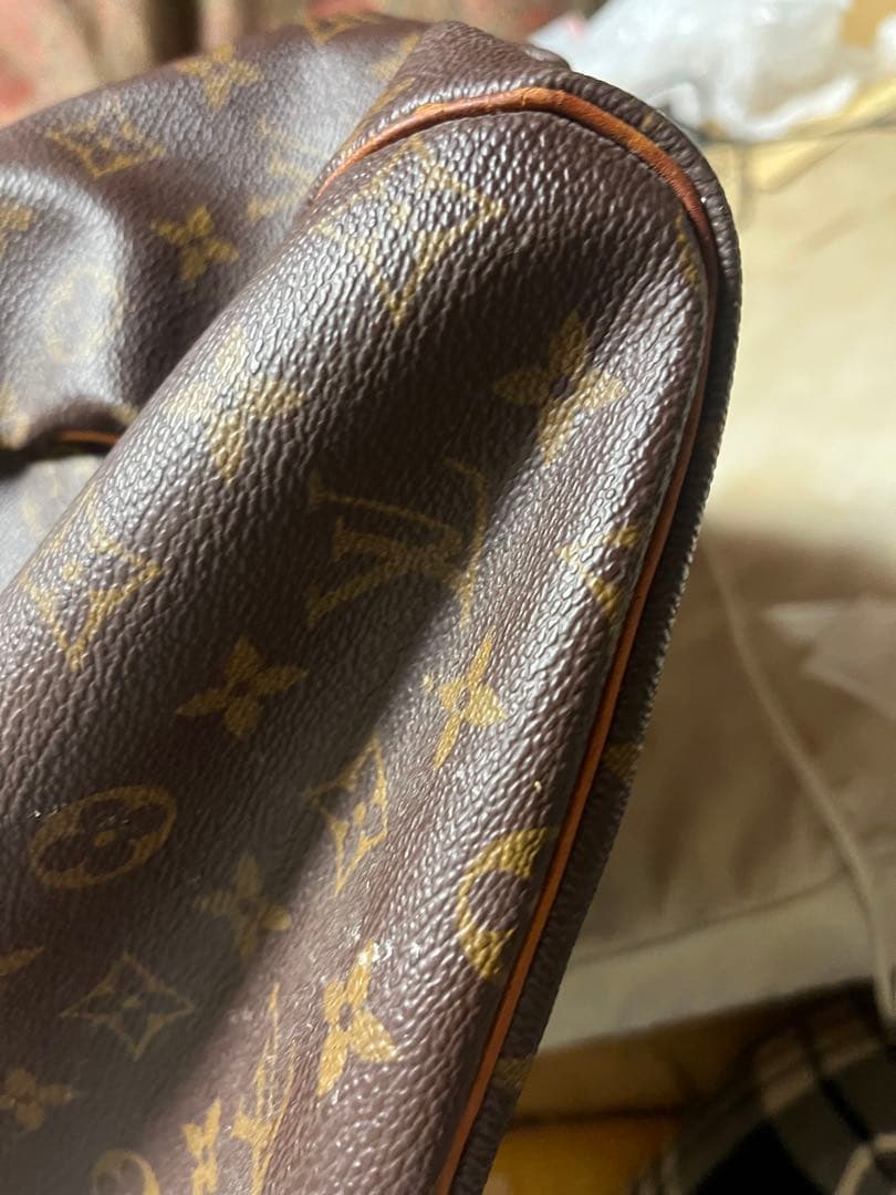Louis Vuitton 本店購入 ボストンバッグ keepallややシミあり