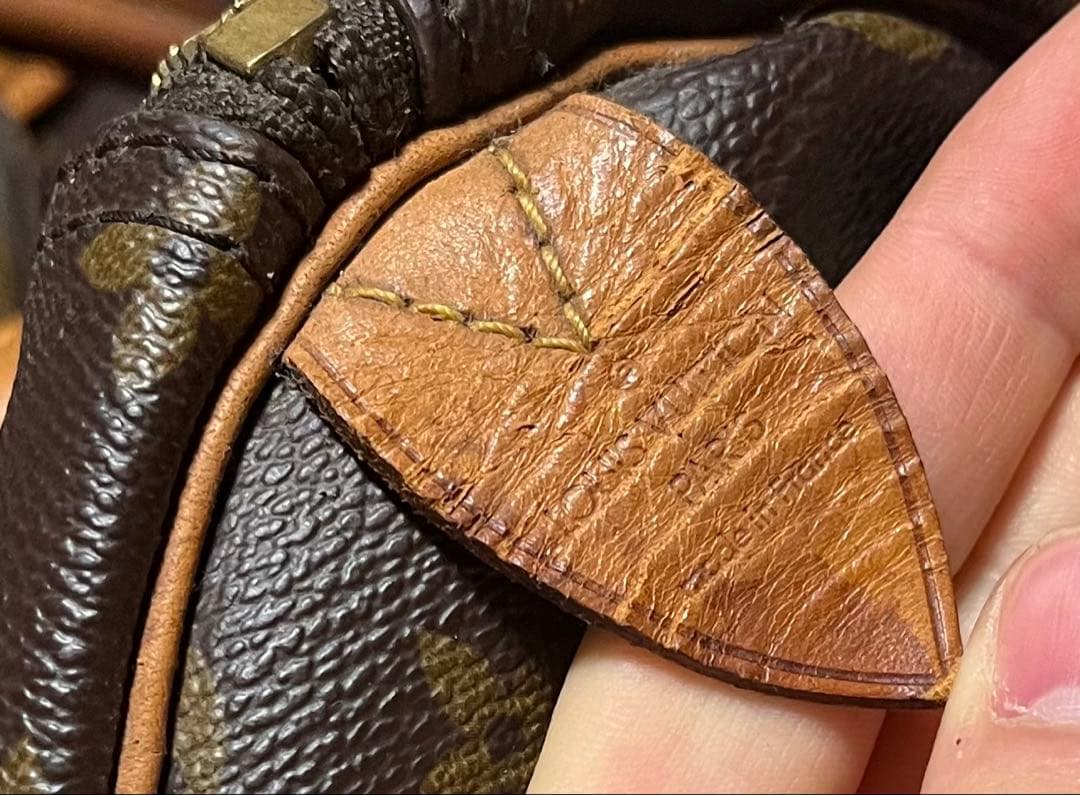 Louis Vuitton 本店購入 ボストンバッグ keepallややシミあり