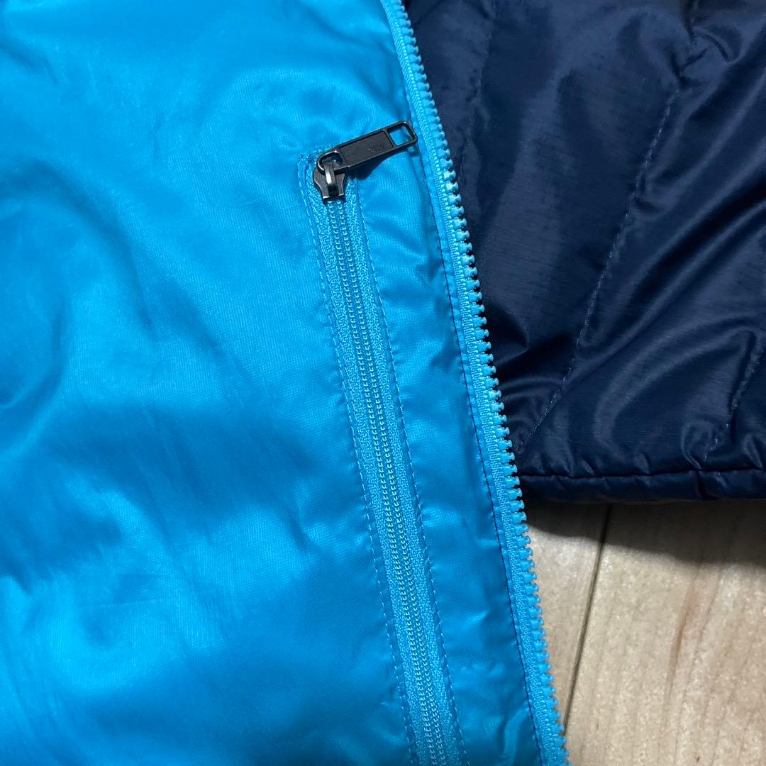 【美品】パタゴニア レディースダウンセーターフーディ ネイビー Mサイズ