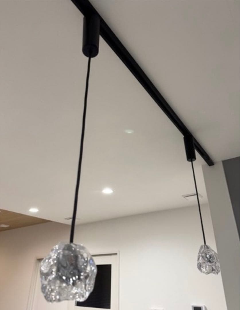 オーデリック　ペンダントライト　ロックアイス　大小2個セット