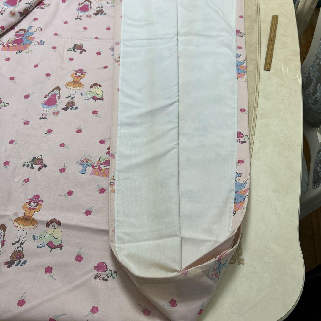 ローラアシュレイ　コットンカーテン　イギリス製　ヴィンテージ