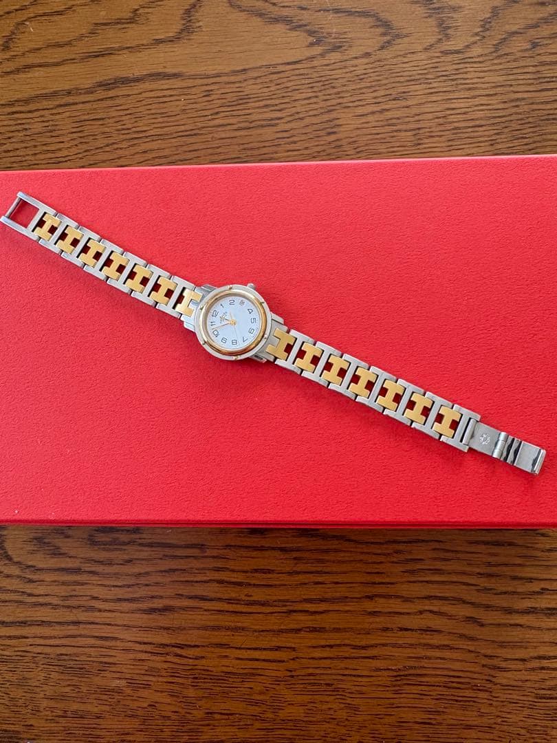 エルメス時計/CL.3.240 デイトコンビ Qz