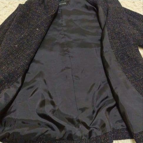 ヨーガンレール　ウール　シルク　フーディージャケット　シルクカール