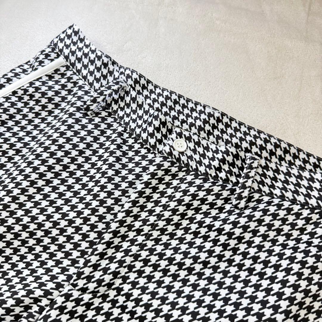 美品‼️ V12 ダンボールニット 千鳥柄 セットアップ ゴルフウェア L