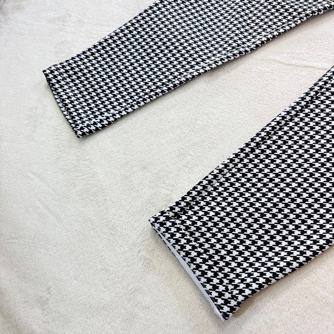 美品‼️ V12 ダンボールニット 千鳥柄 セットアップ ゴルフウェア L