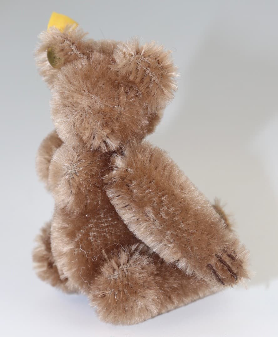 Steiff テディベア ブラウン1909年レプリカ・テディ黄色タグ9cm D