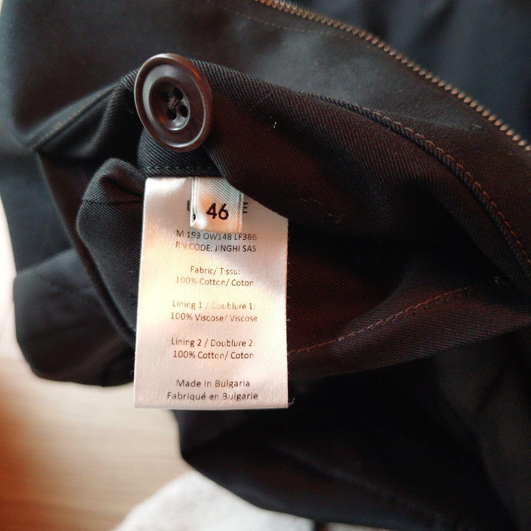 【美品】LEMAIRE ルメール 中綿入りコットンブルゾン BLACK