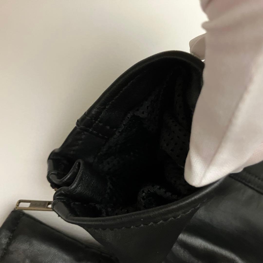 ✨未使用品　タグ付き✨ kaedear シングルライダース　ラムレザー　ブラック