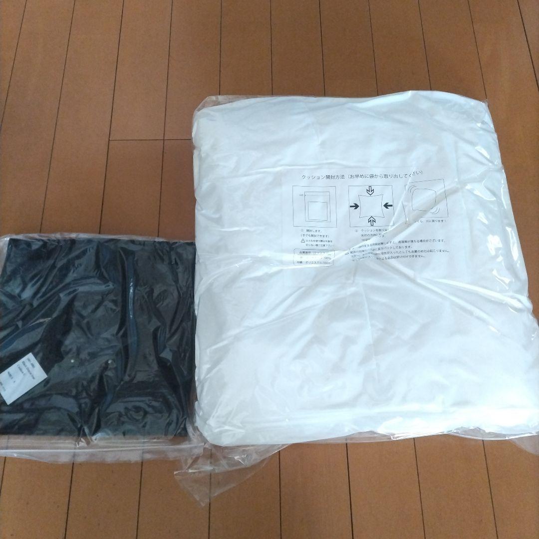 【新品】MINEDENIM クッション Black Denim Star