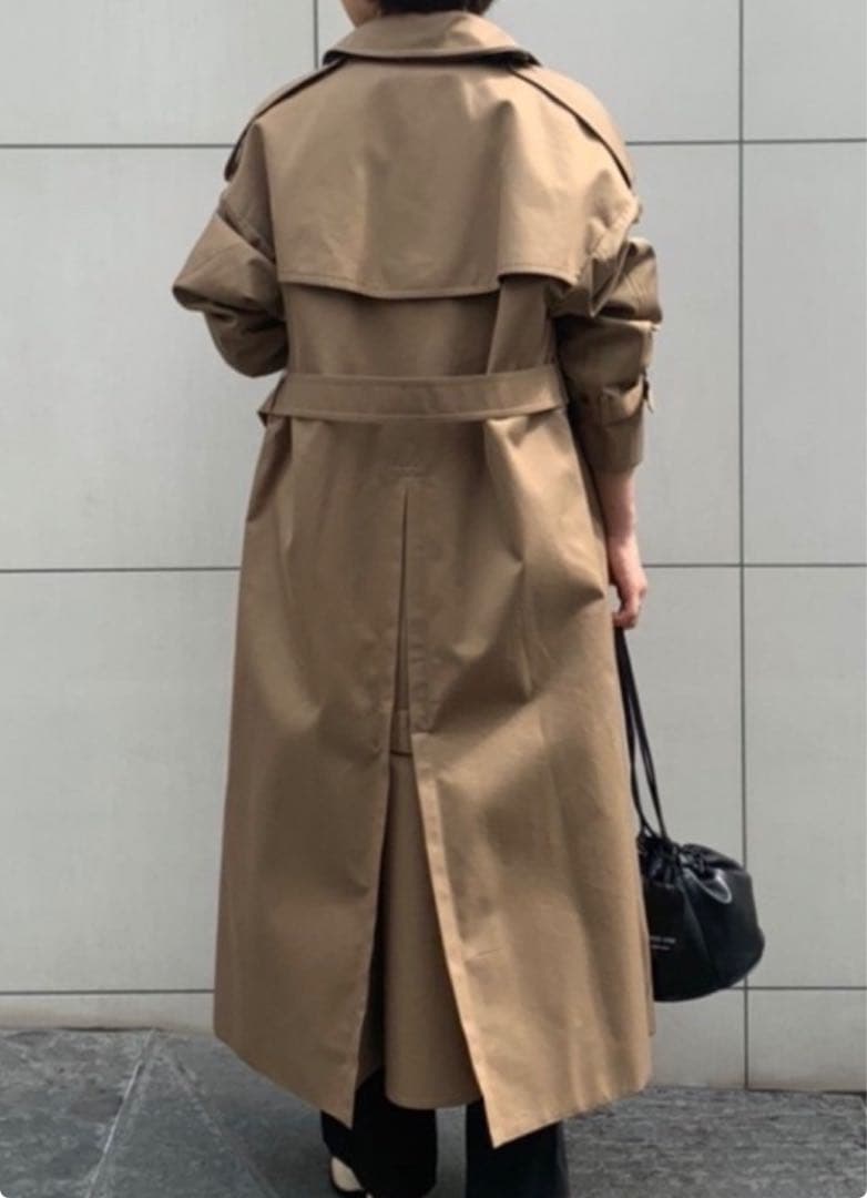 HYKE BIG FIT　トレンチコート