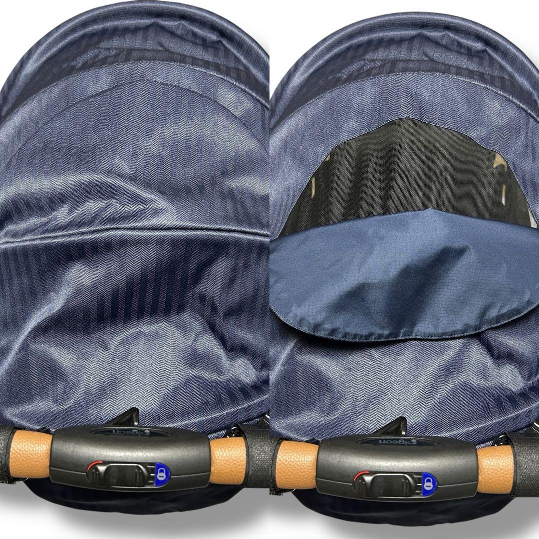 ✨おまけ付き✨【ピジョン】 ランフィ リノン RB3L ベビーカー ネイビー