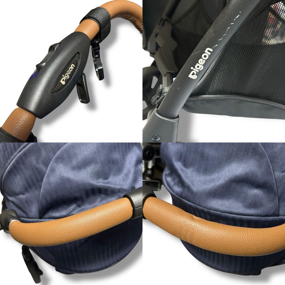 ✨おまけ付き✨【ピジョン】 ランフィ リノン RB3L ベビーカー ネイビー