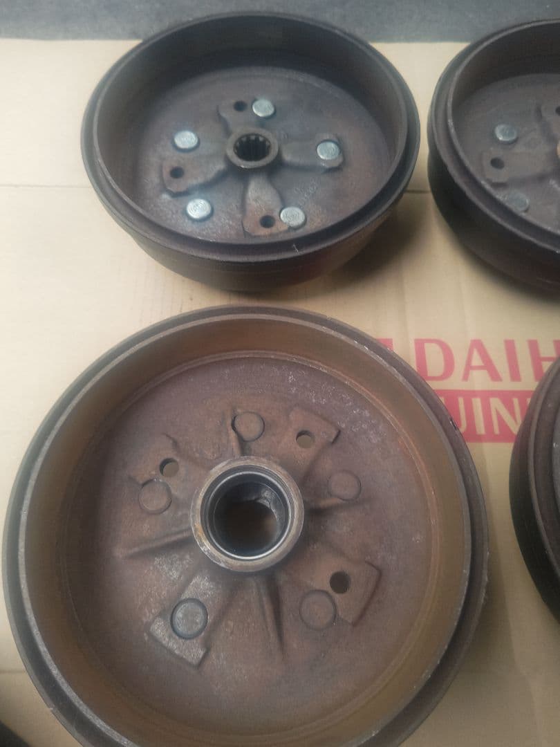 空冷 VW ビートル ポルシェピッチ ブレーキドラム 前後セット