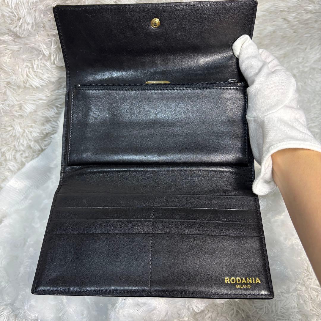 美品✨ロダニア RODANIA クロコダイル 長財布 3つ折り