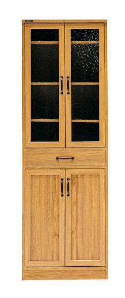 食器棚 幅60cm 高さ180cm カップボード キッチン収納（853）