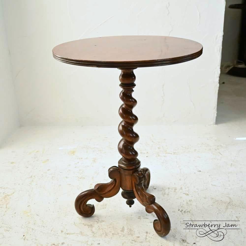 L3612-48 英国アンティーク ワインテーブル テーブル 花台 イギリス