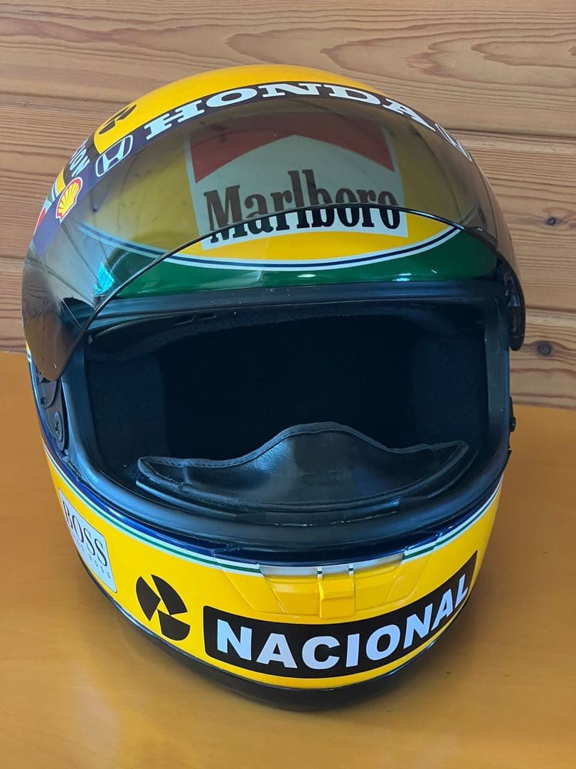 Shoei X-8セナ仕様 鈴鹿1992 フルリペイント コレクションヘルメット