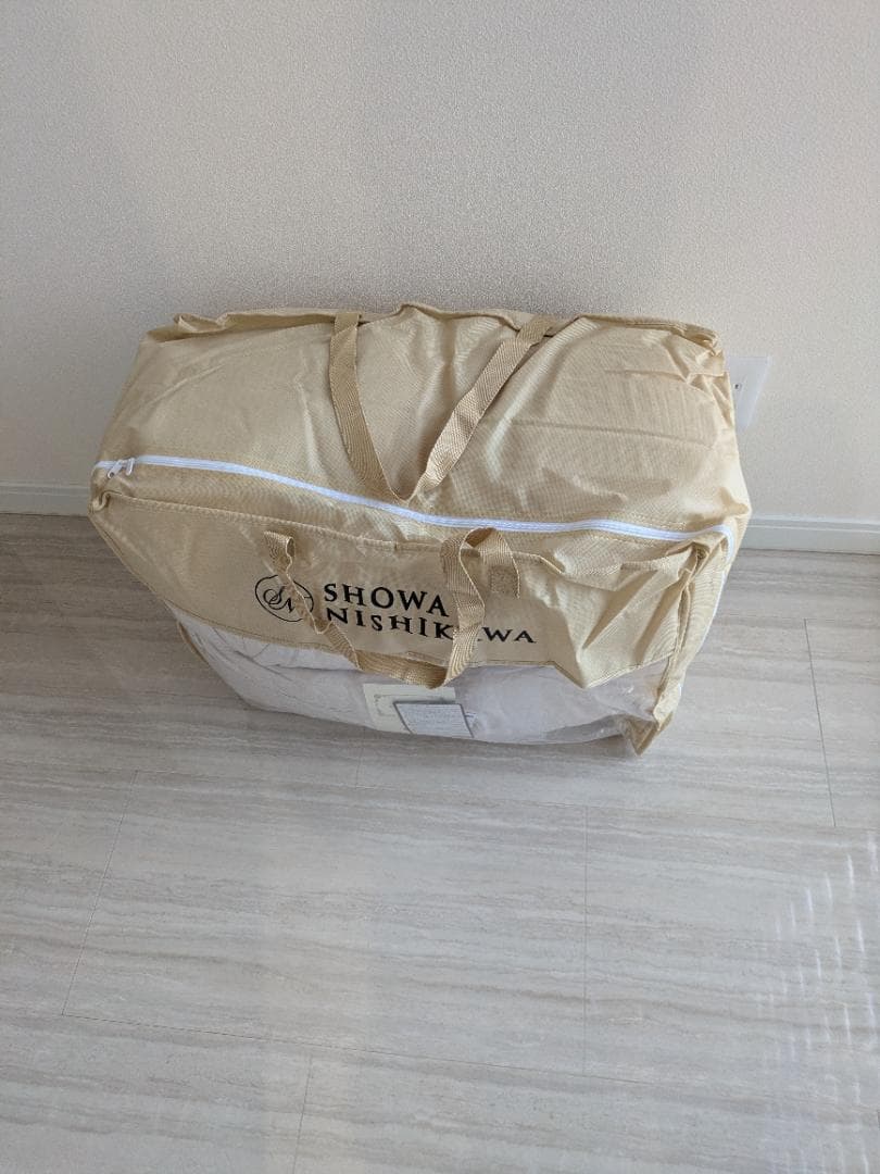 西川羽毛布団　日本製ドイツ産ダック90％ 370ダウンパワー　ネット限定品