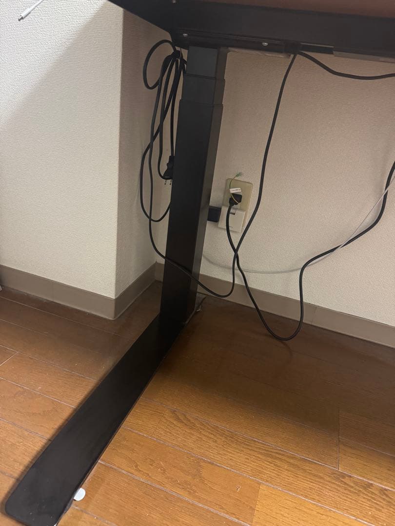 【美品】FlexiSpot電動昇降デスクE7 Pro 黒（脚+天板)