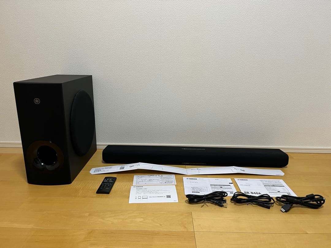 YAMAHAサウンドバーSR-B40A/2023年モデル