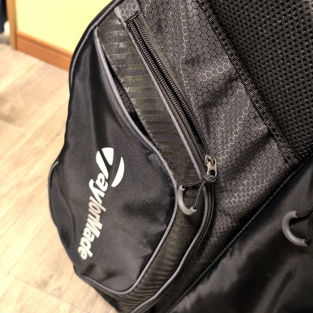 人気のブラック☆TaylorMade☆軽量スタンドキャディバッグ☆9.5型☆中古