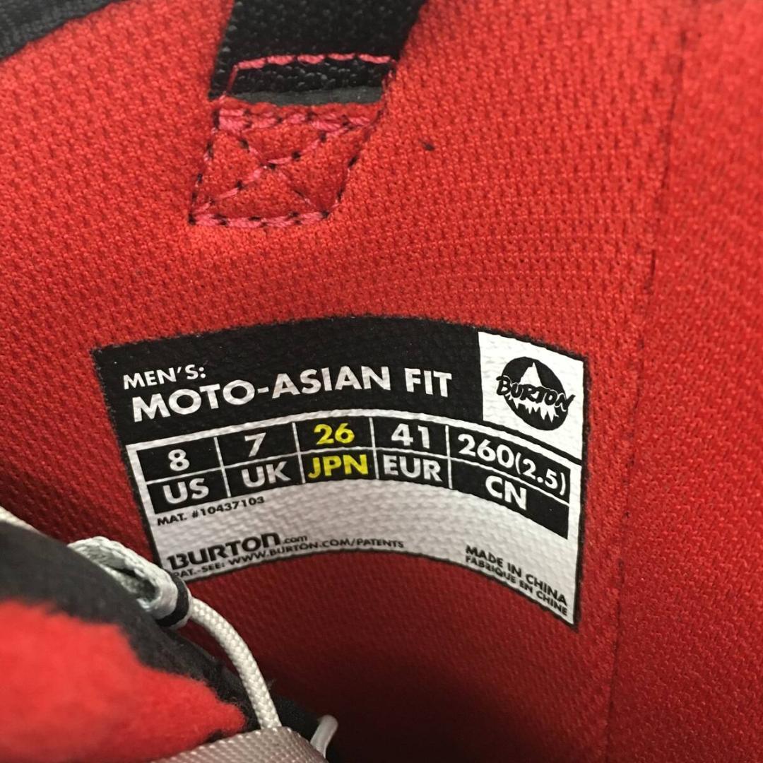BURTON MOTO-ASIAN FIT スノーボードブーツ メンズ 26cm