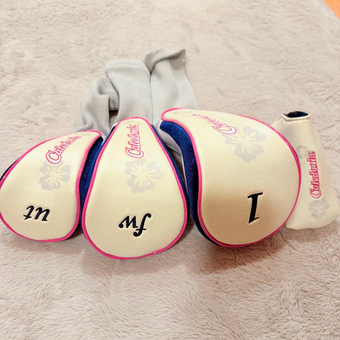 カレドニア レディースゴルフクラブセット CL-460α バッグ付き 7本