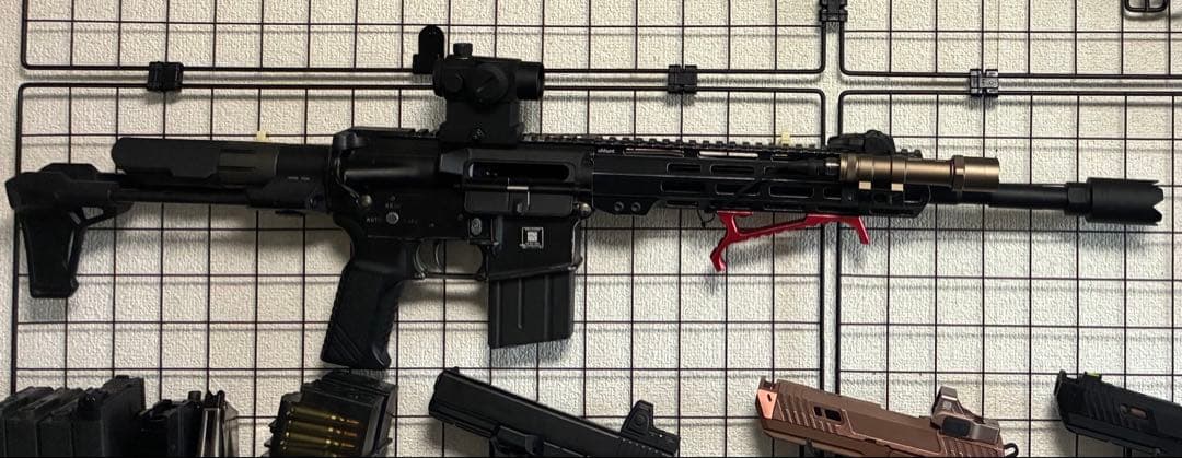 東京マルイ M4MWS ガスガン フラッシュライト付き