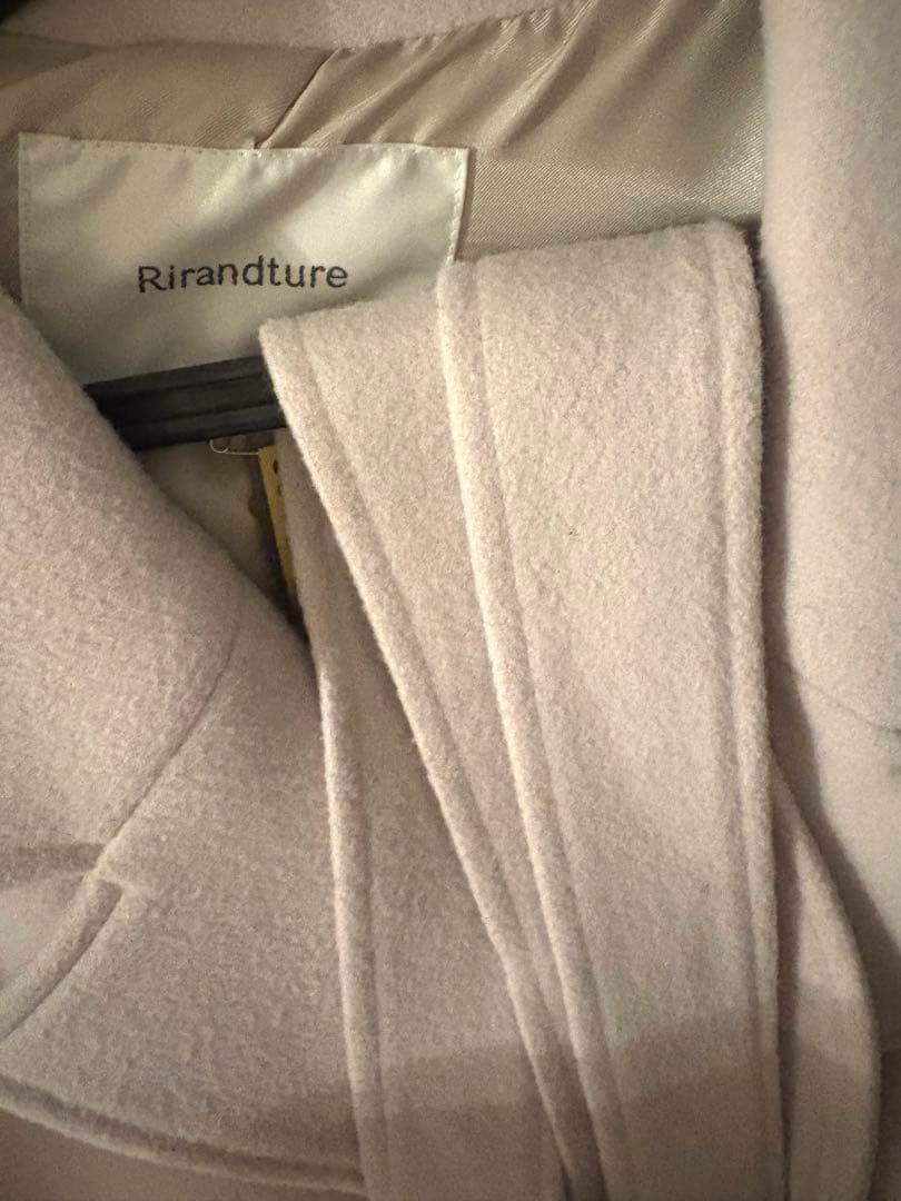 Rirandture ダブル釦コート アルページュ　サイズ1