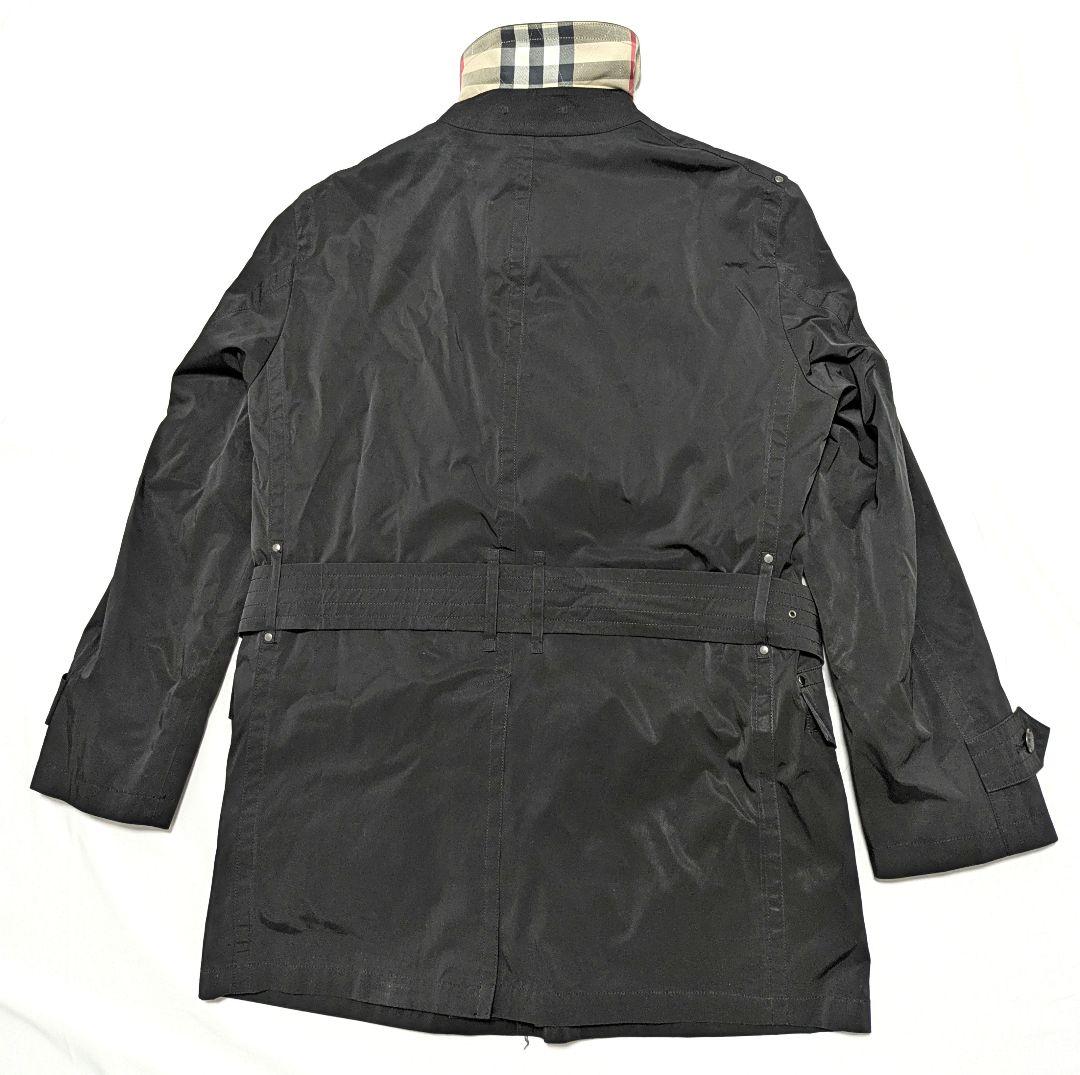 バーバリー ロンドン ダウンライナー トレンチコート ノバチェック ベルト