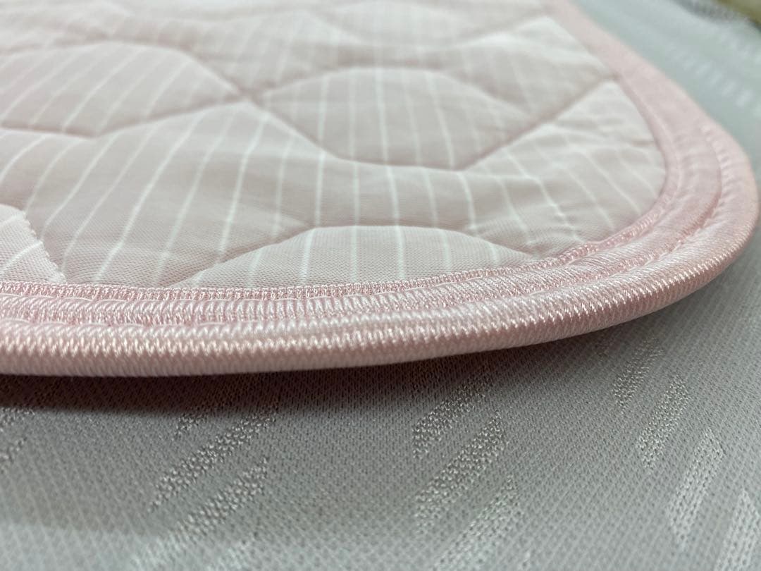 ロマンス　アイスミン　敷きパッド・ひんやりクール・綿わた使用・シングルサイズ