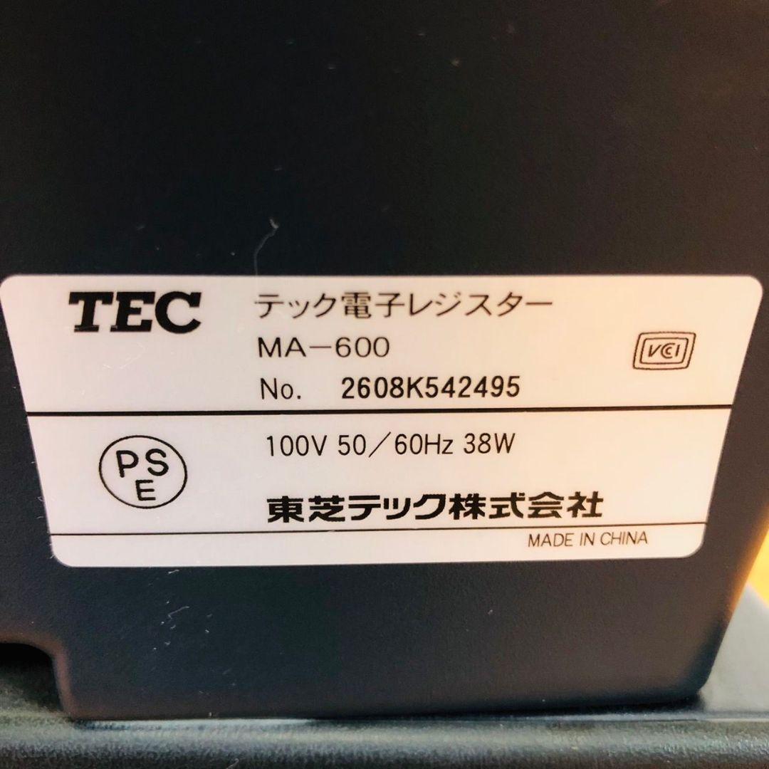 ❤希少✨TEC✨テック✨レジスター✨電子レジスター✨レジ✨MA-600