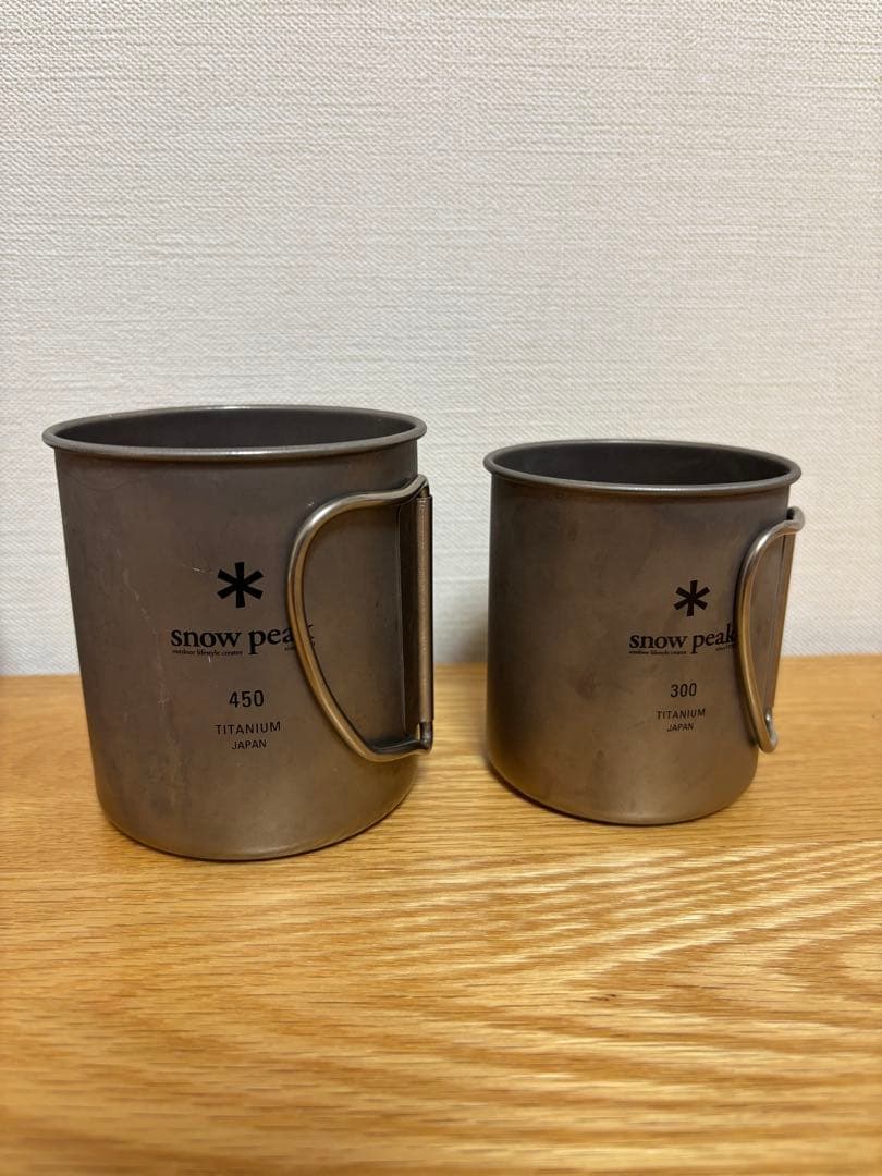 スノーピーク　チタンマグカップ　4個セット