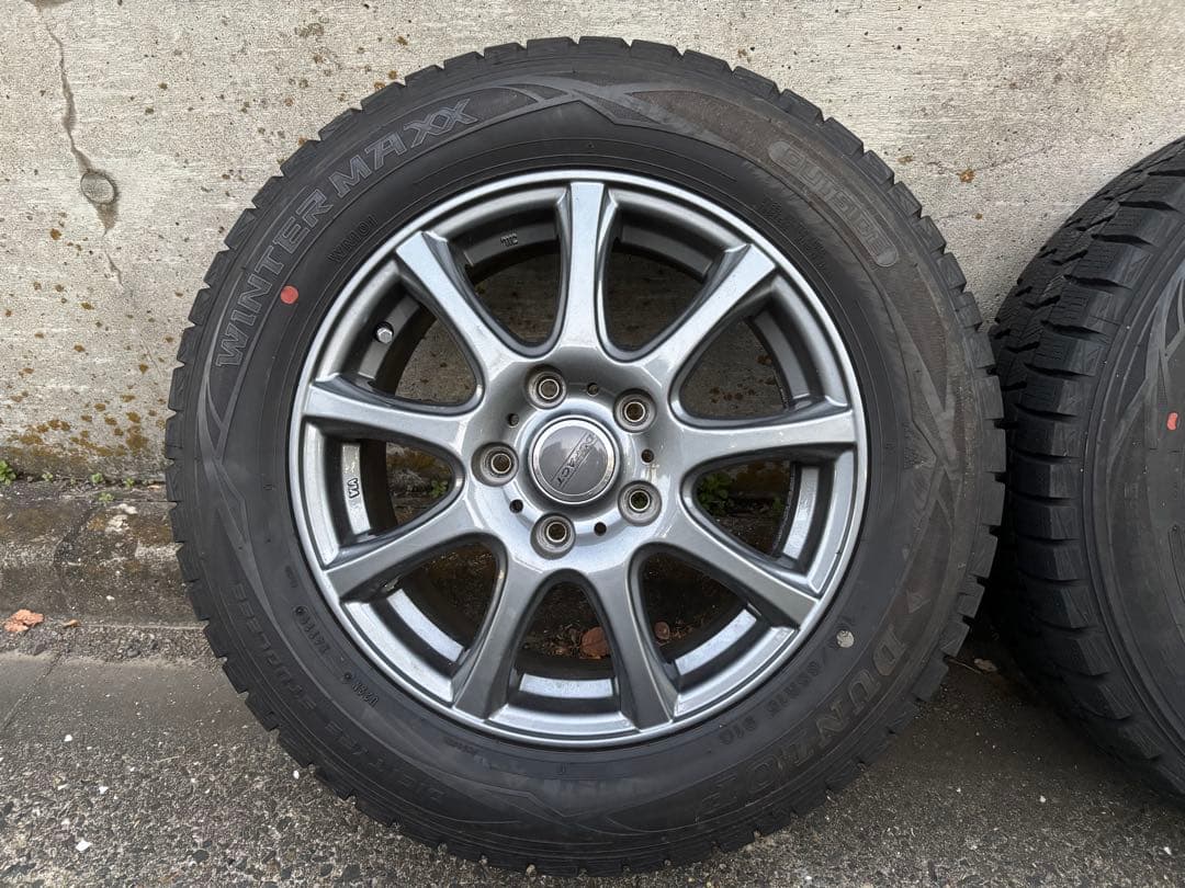 セレナ、ノア、ヴォクシー　195/65R15 スタッドレスタイヤ ホイールセット