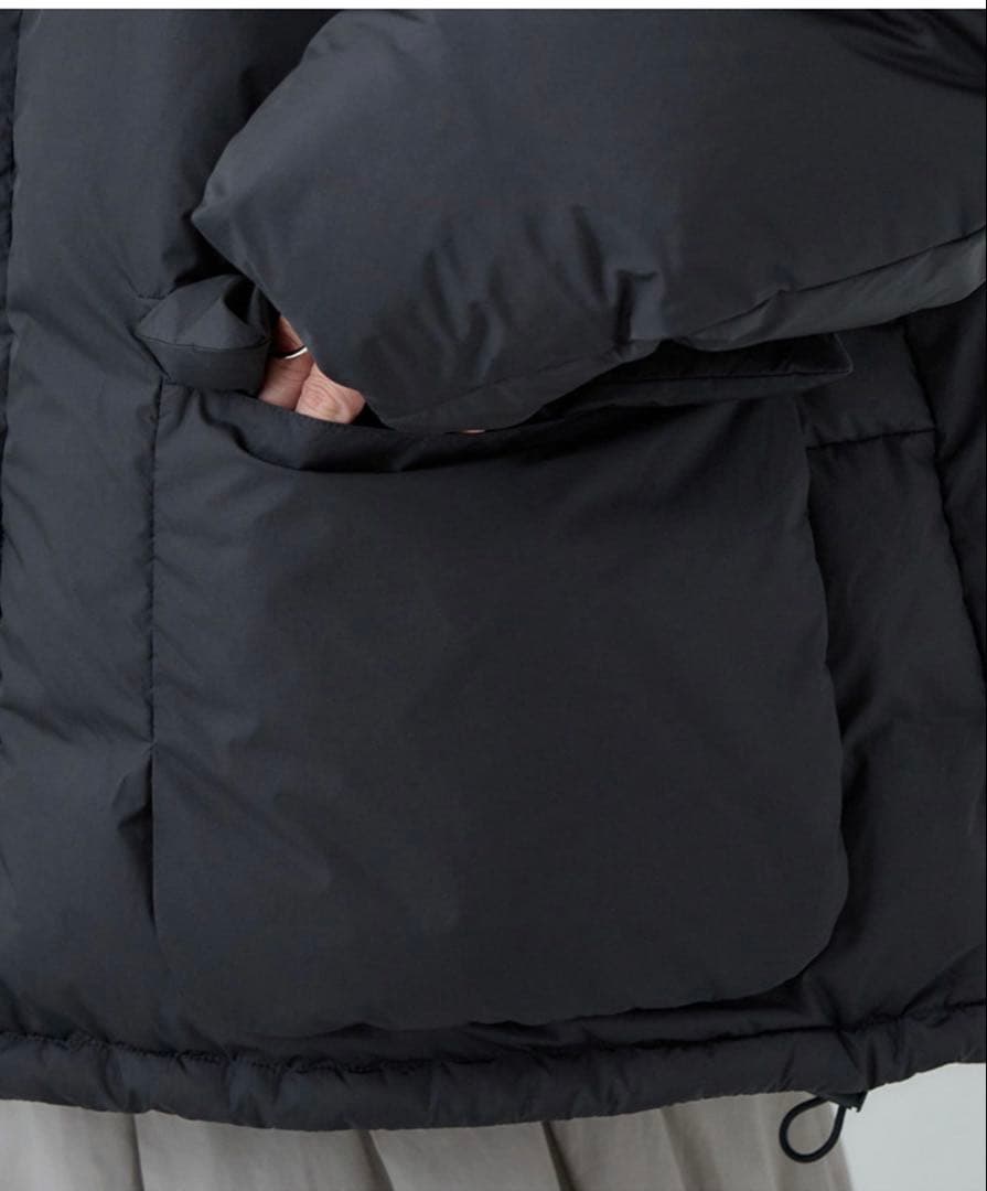 【REMI RELIEF】別注ショートダウン　ブラック