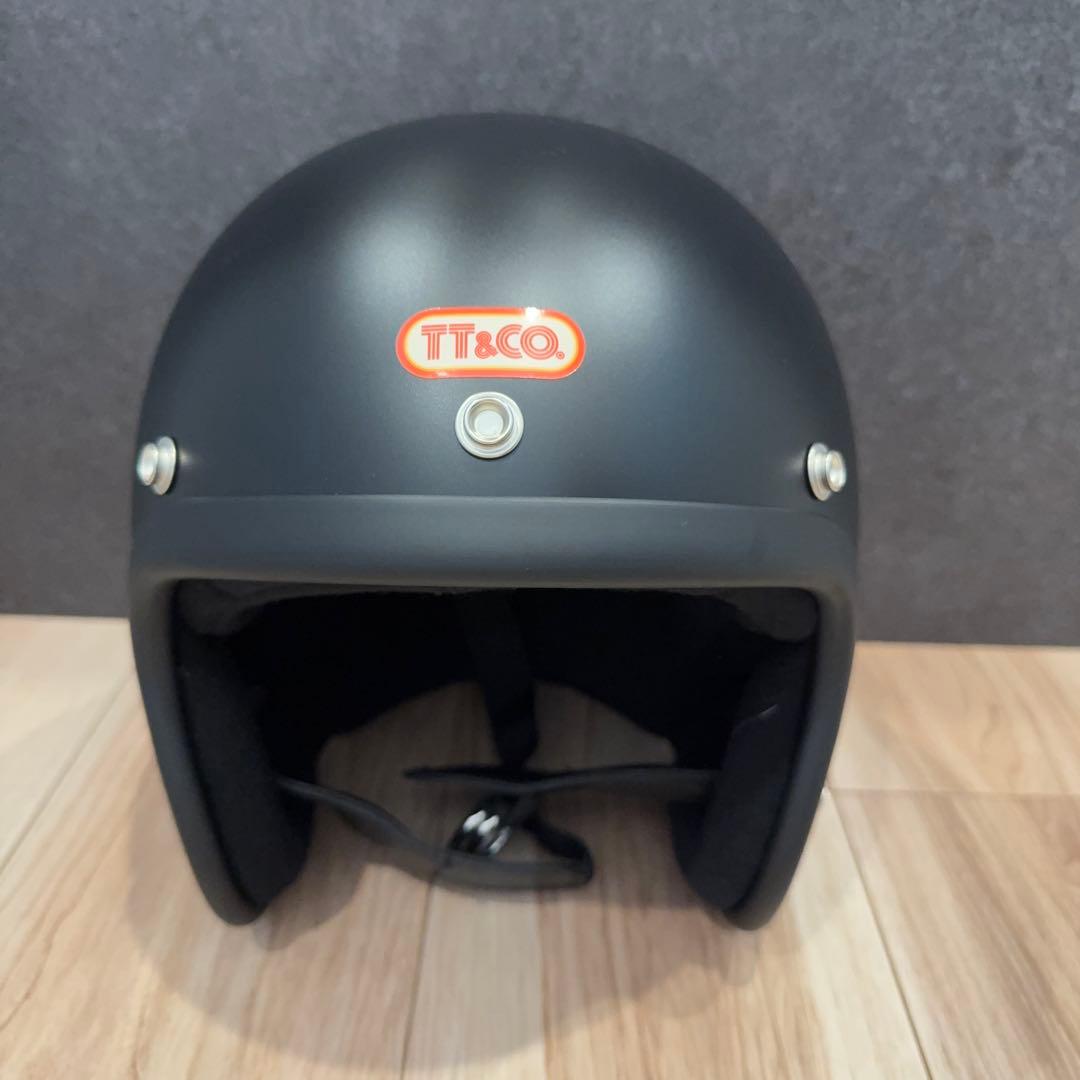 る*な様 TT&CO ジェットヘルメット マットブラック