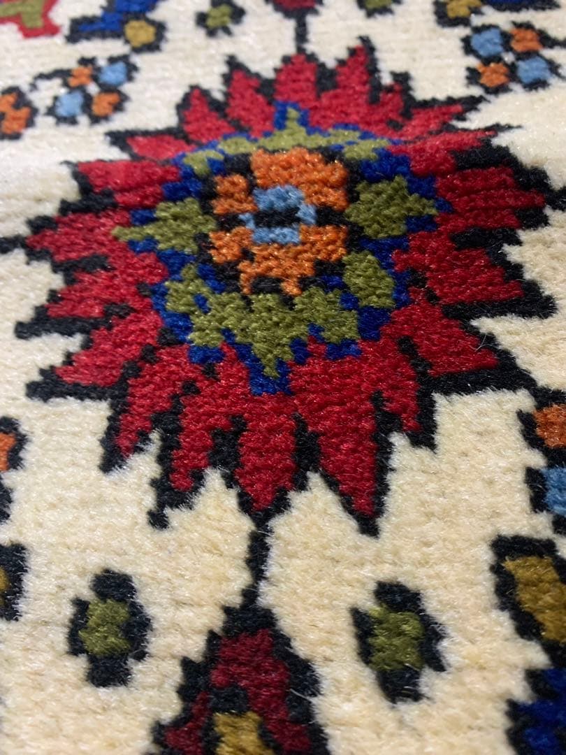 のま　トルコヴィンテージラグ　トルコ絨毯　ハンドメイド