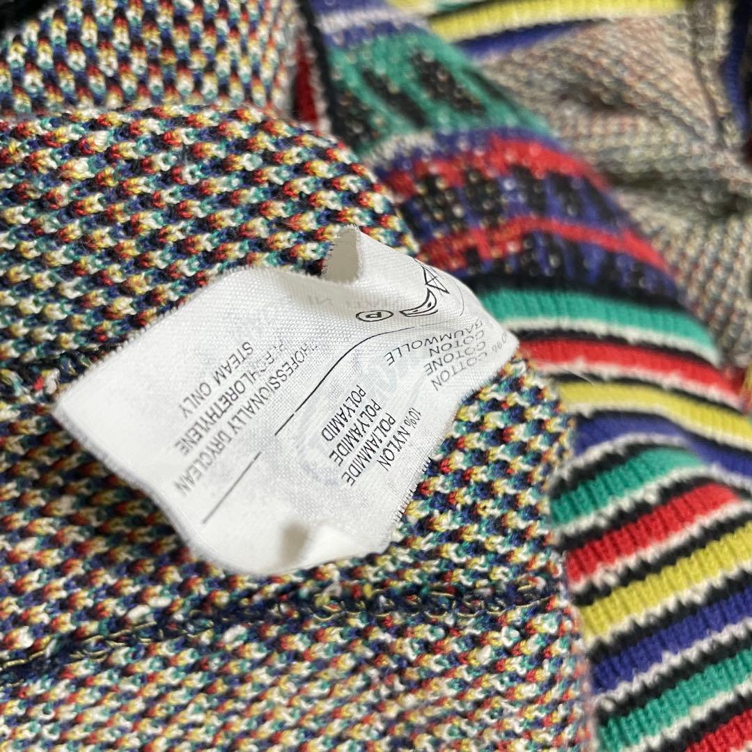 MISSONI UOMO ミッソーニ カーディガン　薄手　総柄　薄手　46
