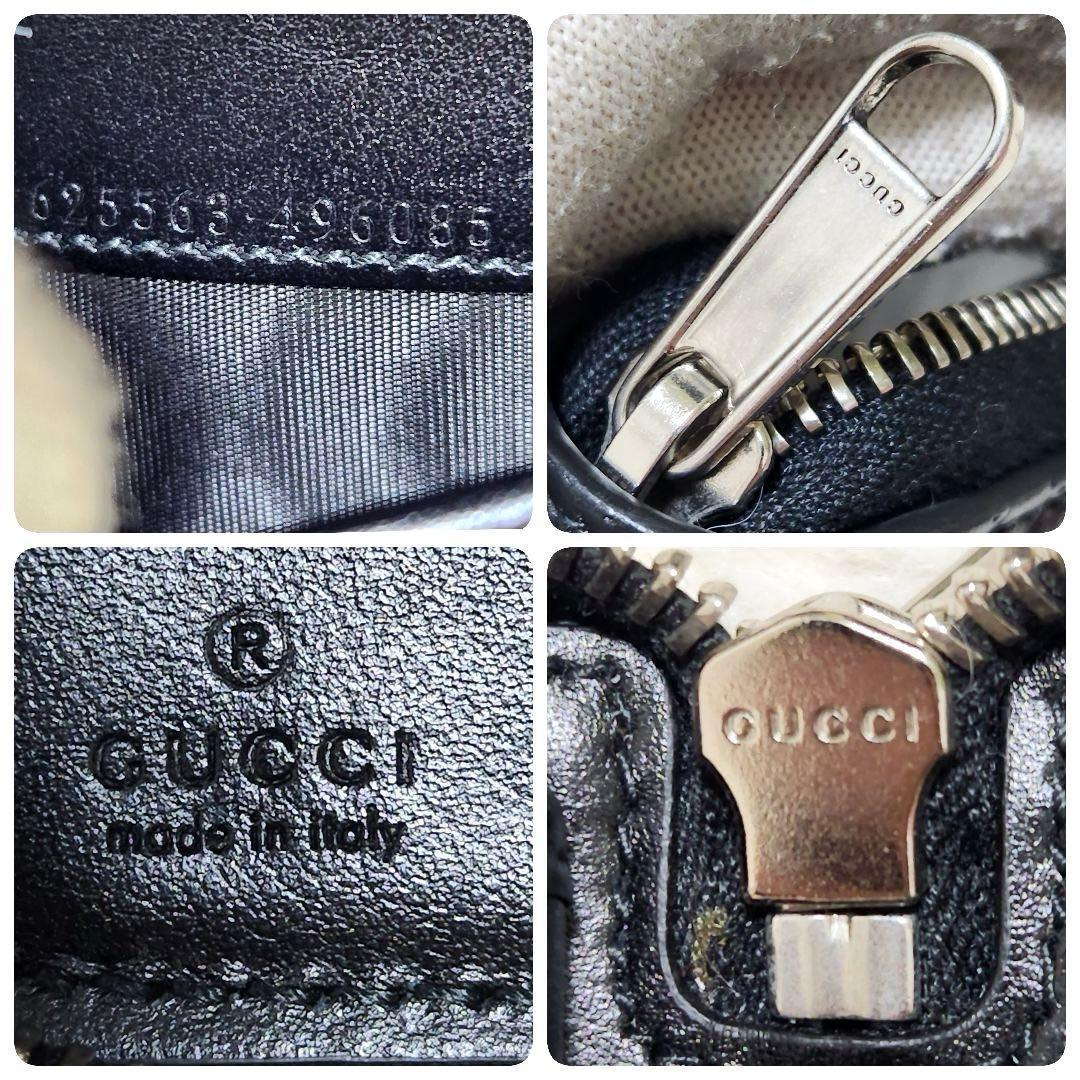 ✨未使用級　付属品完備✨グッチ　長財布　ラウンドファスナー オーガナイザー　黒