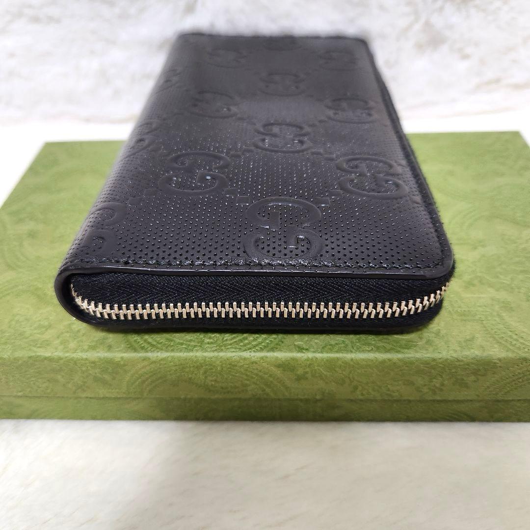 ✨未使用級　付属品完備✨グッチ　長財布　ラウンドファスナー オーガナイザー　黒