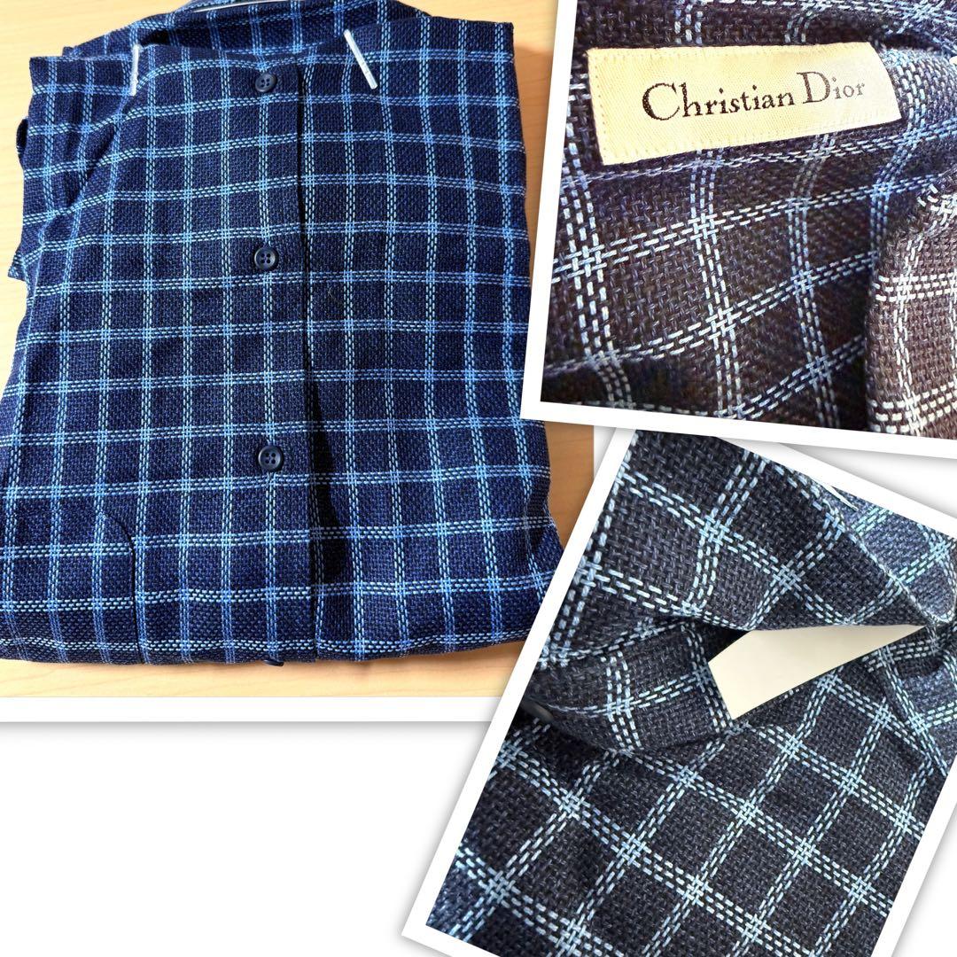 未使用 メンズ ディオール Dior 秋冬シャツ サイズL 9枚 90s