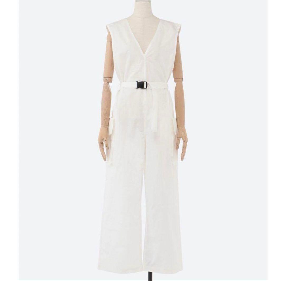 期間限定値下げ　PHEENY サロペット 白