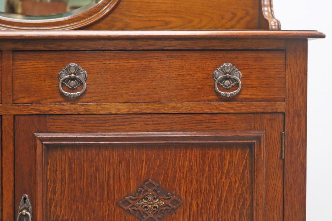 英国 イギリス Lloyd's Antiques ヴィンテージ ミラーバック