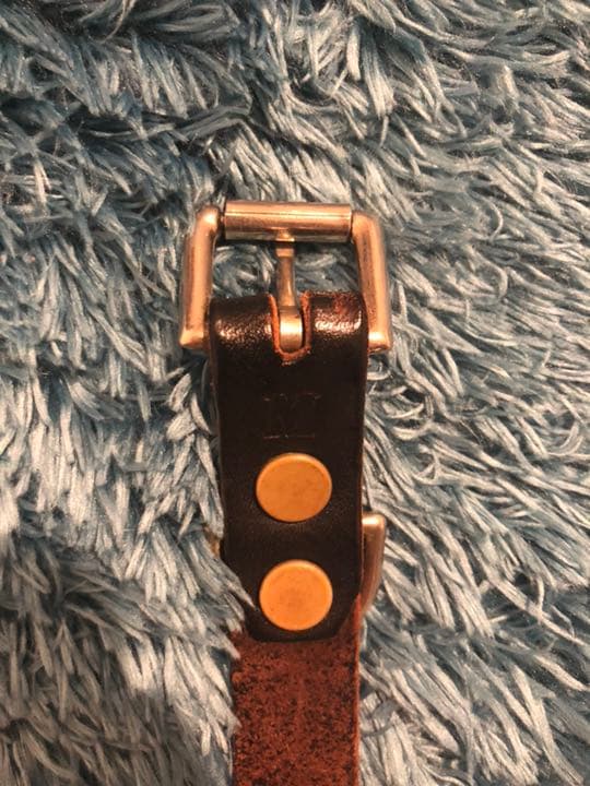 テンダーロイン ナローベルト 青 サイズM ドラマ同色