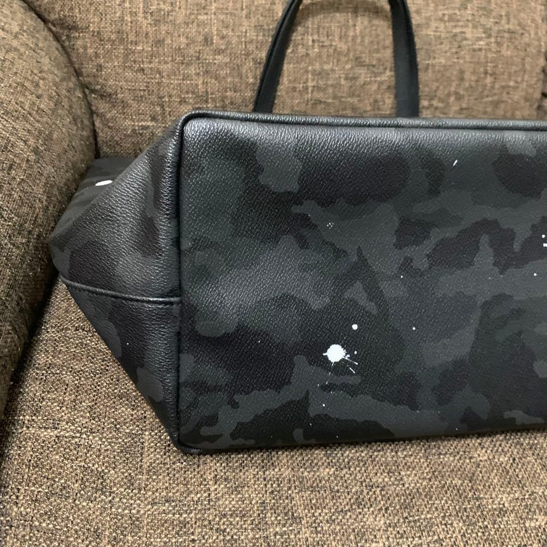 極美品　GENTIL BANDIT ジャンティバンティ　大　トートバッグ　黒