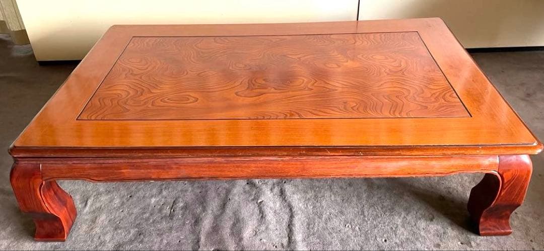 木製座卓 こたつ　茶色 シンプルデザイン