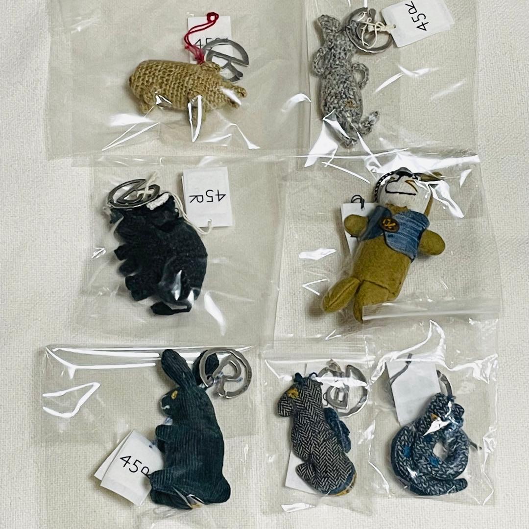 45R 45rpm 干支 キーホルダー 2019年〜2025年迄 7個セット